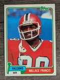 1981 Topps #51 Wallace Francis