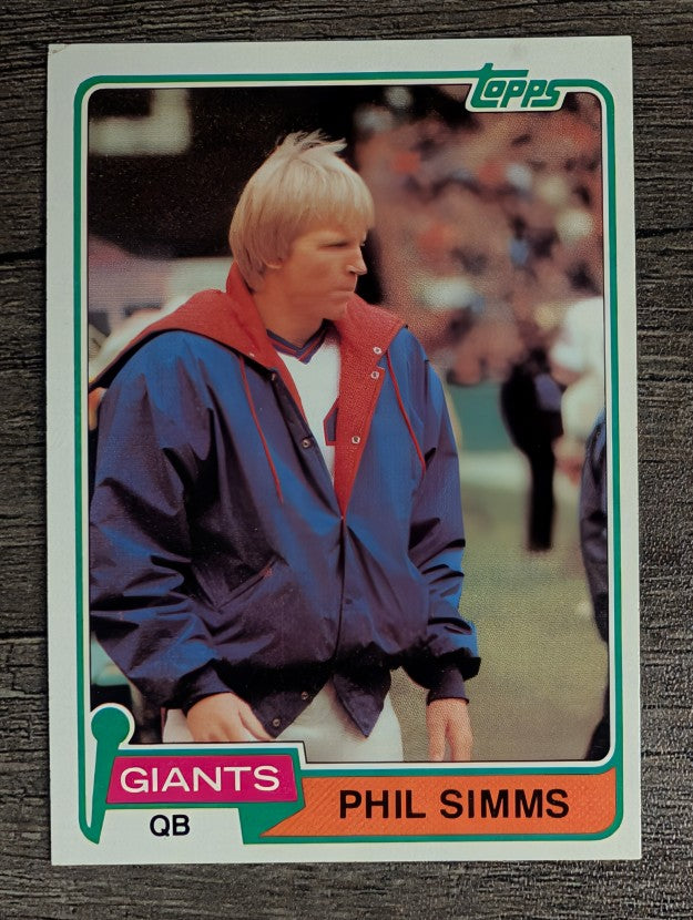 1981 Topps #55 Phil Simms