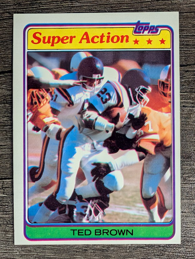 1981 Topps #59 Ted Brown SA