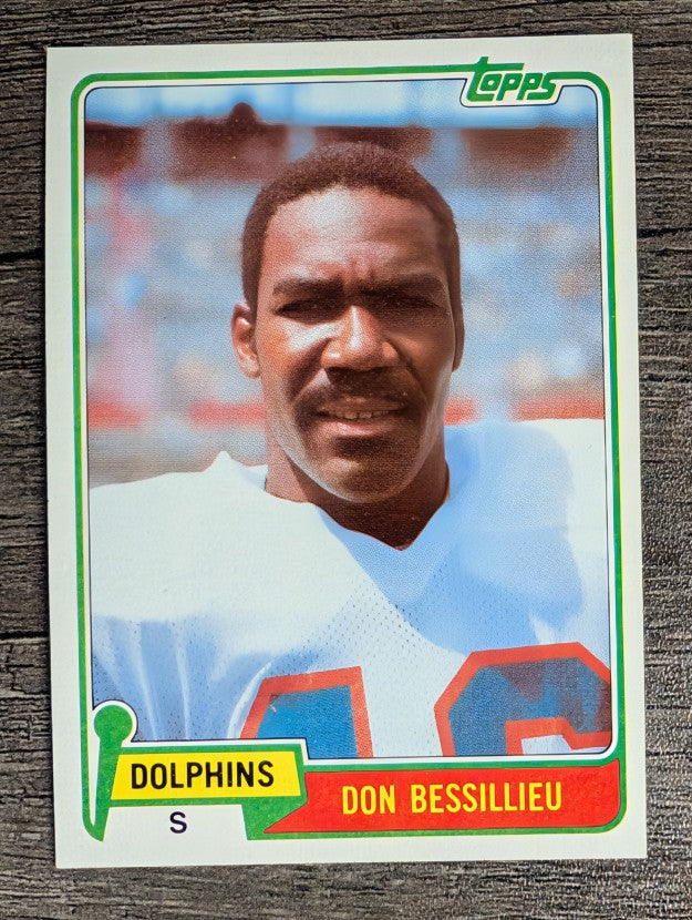 1981 Topps #63 Don Bessillieu