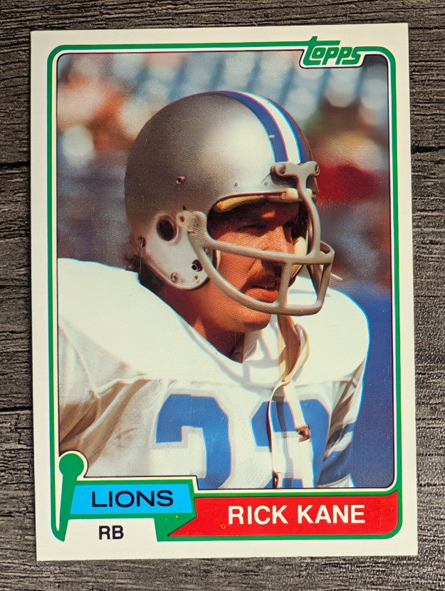 1981 Topps #66 Rick Kane