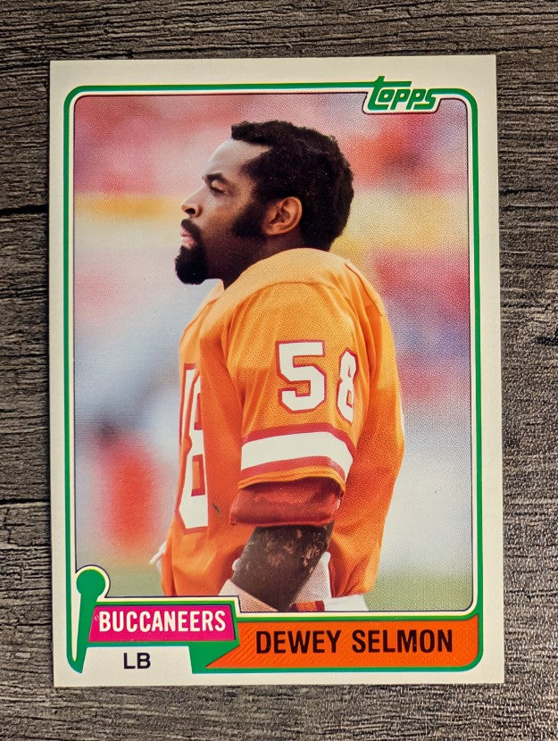1981 Topps #68 Dewey Selmon