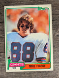 1981 Topps #74 Mike Friede