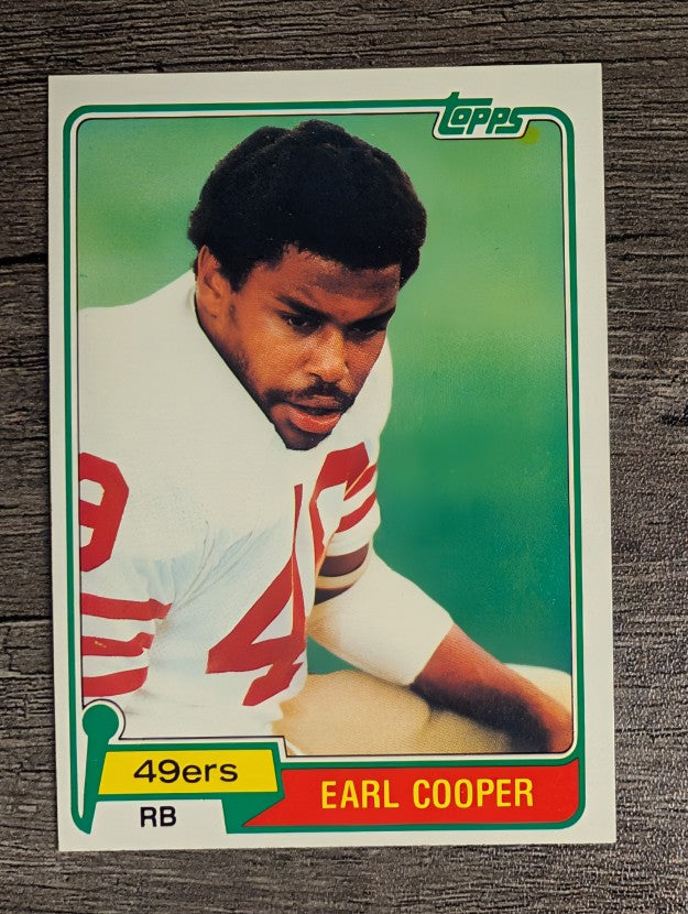 1981 Topps #75 Earl Cooper RC