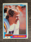 1981 Topps #77 Rick Danmeier