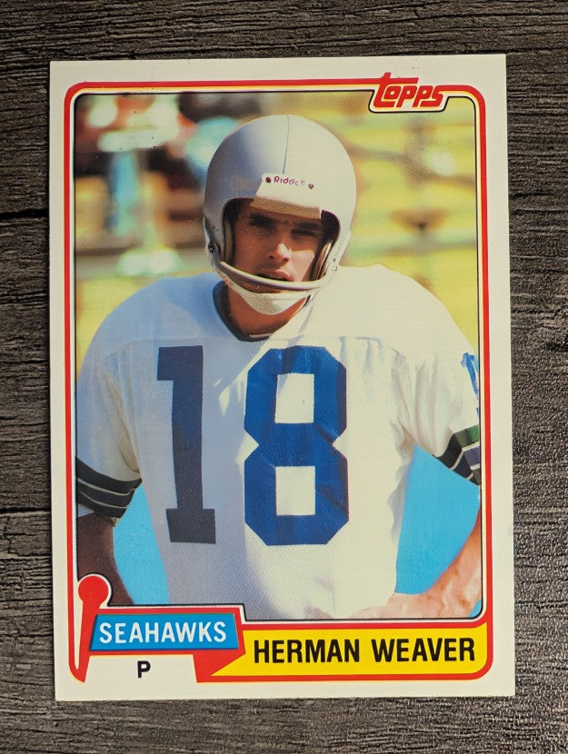 1981 Topps #87 Herman Weaver