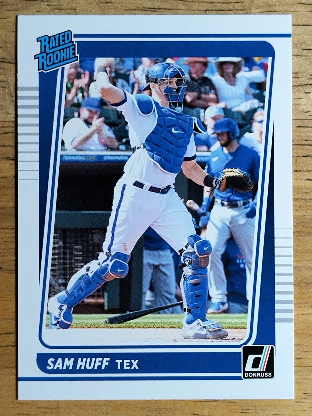 2021 Donruss #44 Sam Huff RR RC