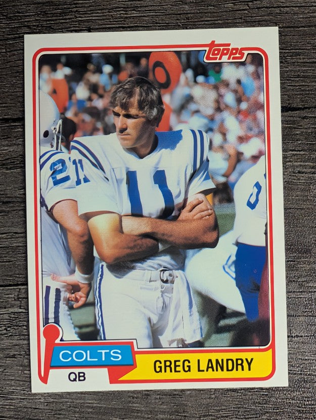 1981 Topps #102 Greg Landry