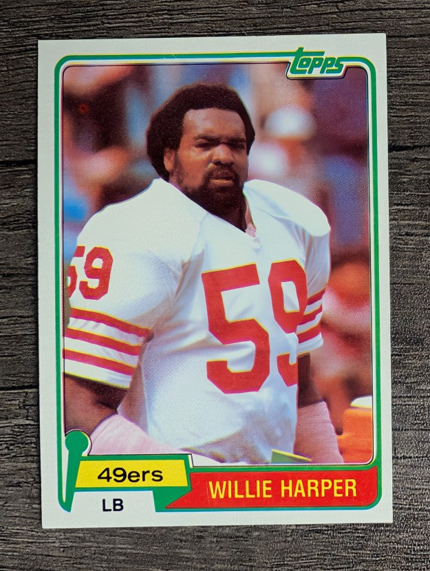 1981 Topps #109 Willie Harper RC