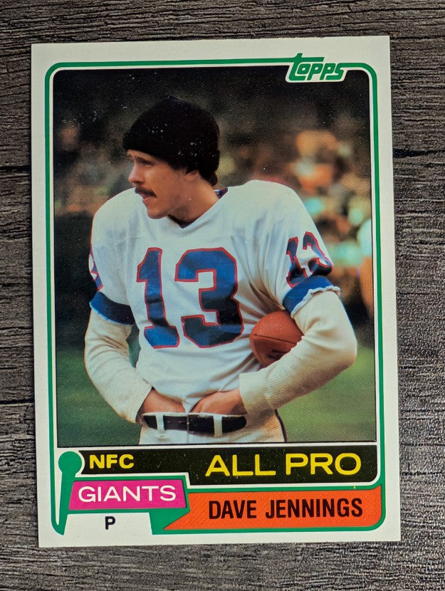 1981 Topps #110 Dave Jennings