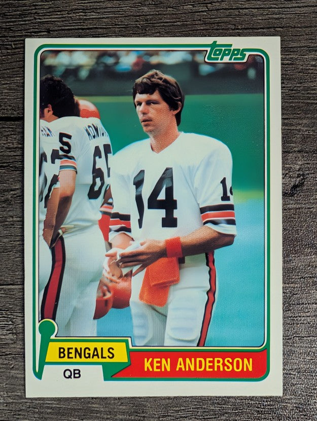 1981 Topps #115 Ken Anderson