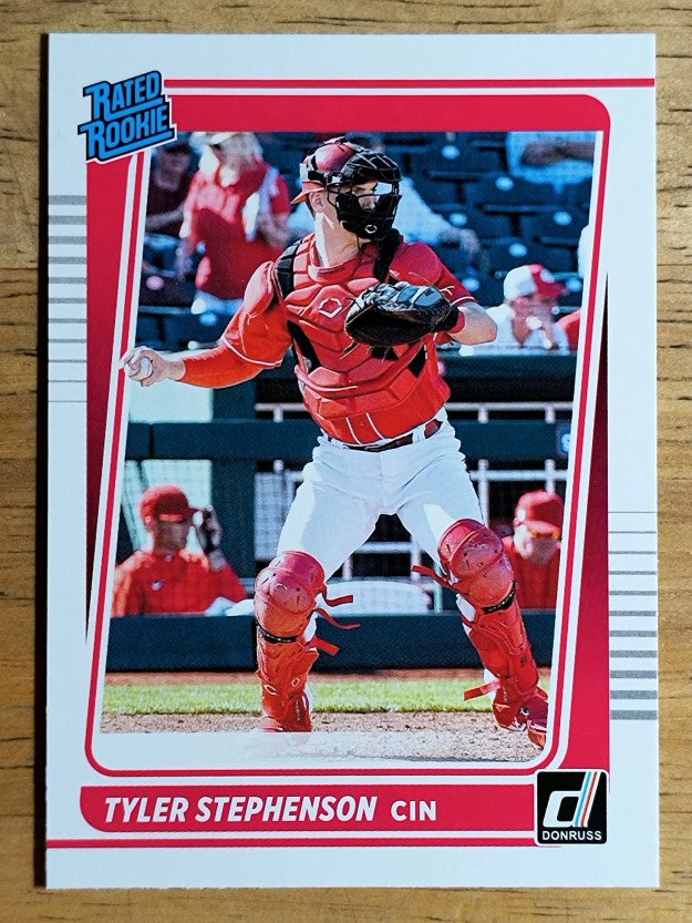2021 Donruss #57 Tyler Stephenson RR RC