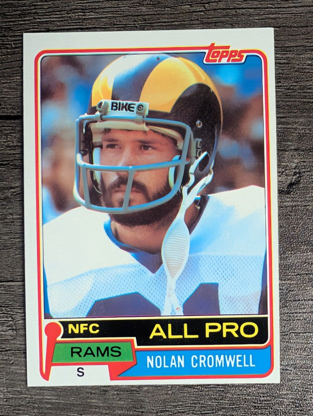 1981 Topps #120 Nolan Cromwell AP