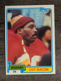 1981 Topps #124 Coy Bacon