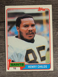 1981 Topps #126 Henry Childs