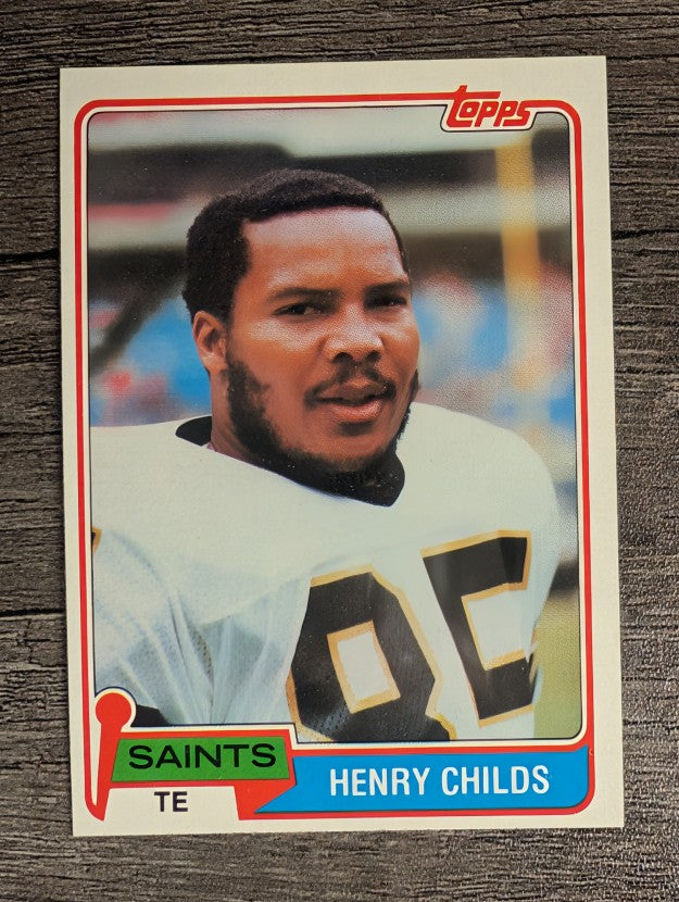 1981 Topps #126 Henry Childs