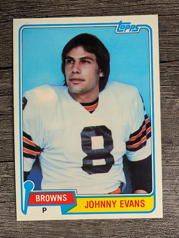 1981 Topps #129 Johnny Evans