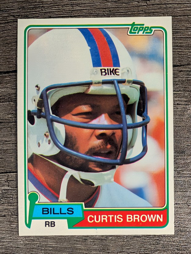 1981 Topps #133 Curtis Brown