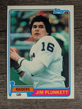1981 Topps #135 Jim Plunkett