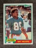 1981 Topps #136 Nat Moore