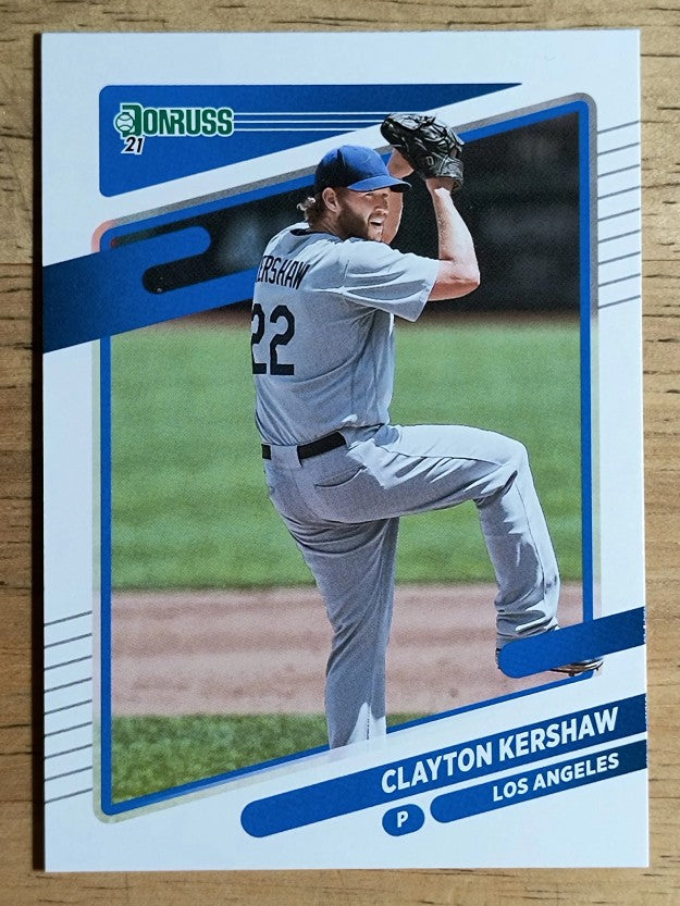 2021 Donruss #105 Clayton Kershaw