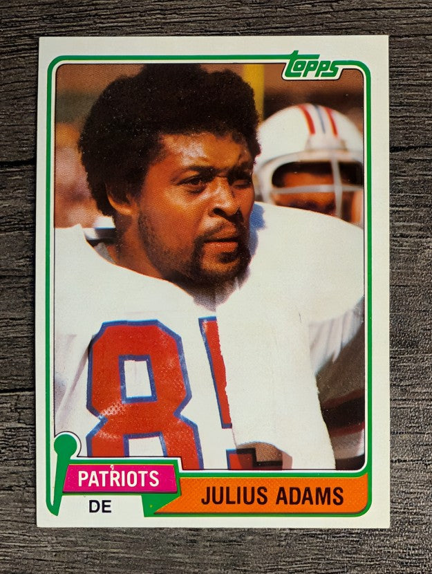 1981 Topps #139 Julius Adams