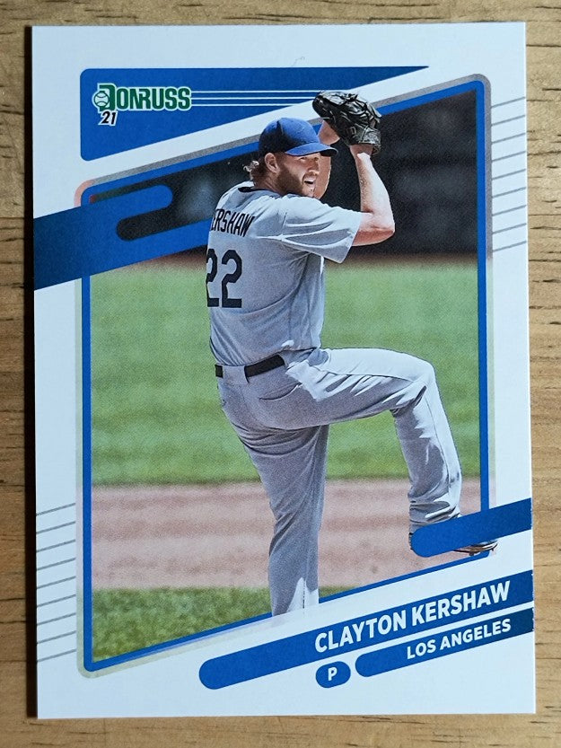 2021 Donruss #105 Clayton Kershaw