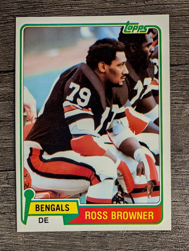 1981 Topps #152 Ross Browner