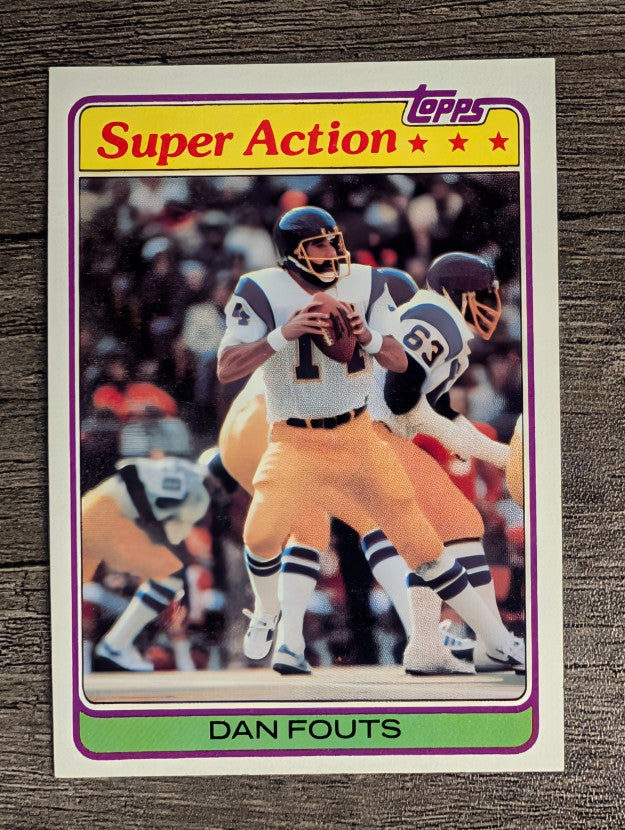 1981 Topps #153 Dan Fouts SA