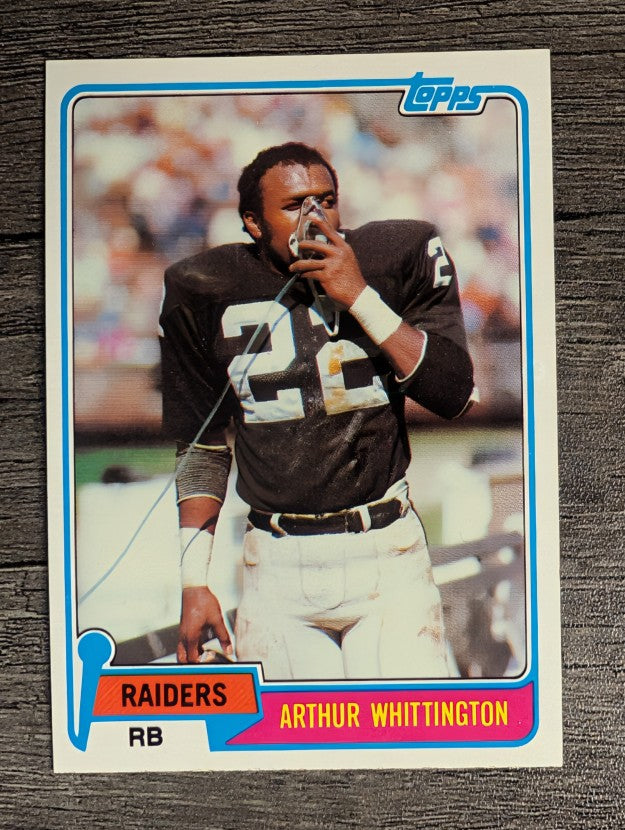 1981 Topps #161 Arthur Whittington