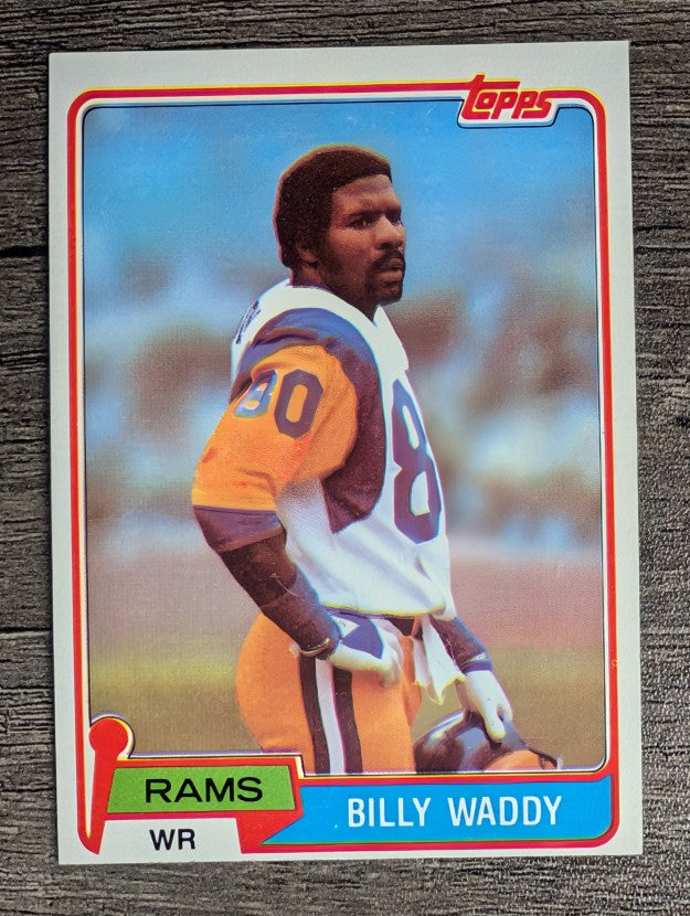 1981 Topps #162 Billy Waddy