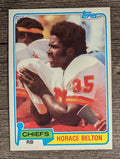 1981 Topps #163 Horace Belton