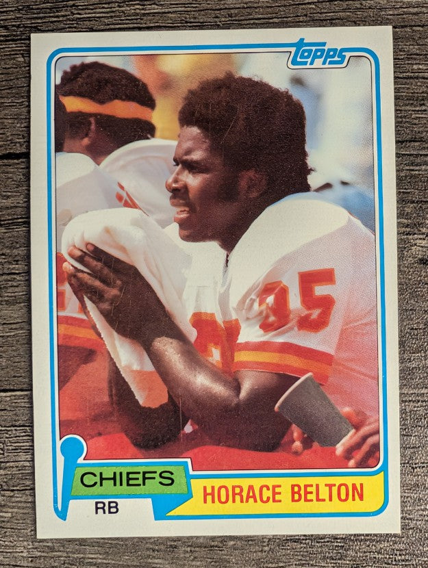 1981 Topps #163 Horace Belton