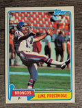 1981 Topps #164 Luke Prestridge