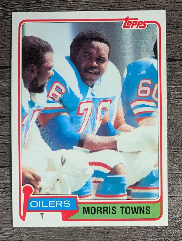 1981 Topps #166 Morris Towns