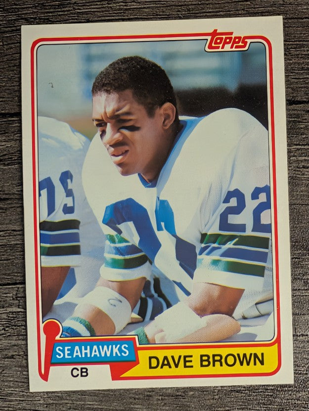 1981 Topps #167 Dave Brown