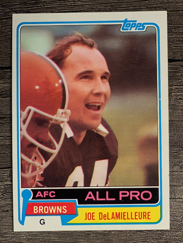 1981 Topps #170 Joe DeLamielleure