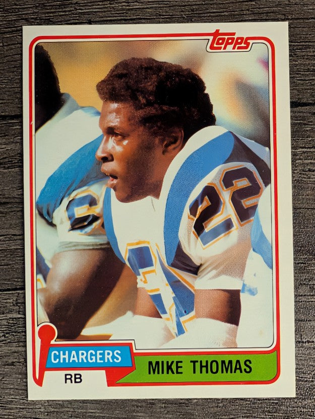 1981 Topps #172 Mike Thomas