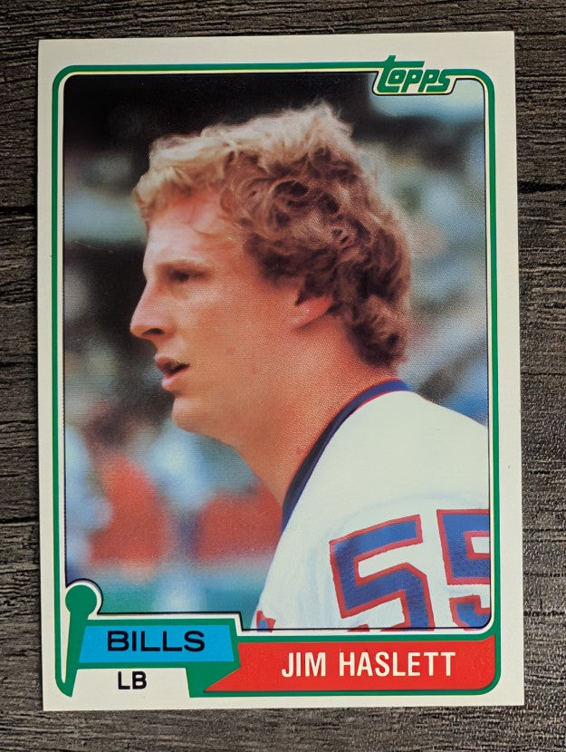 1981 Topps #173 Jim Haslett RC