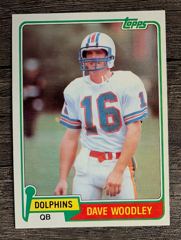 1981 Topps #174 David Woodley RC