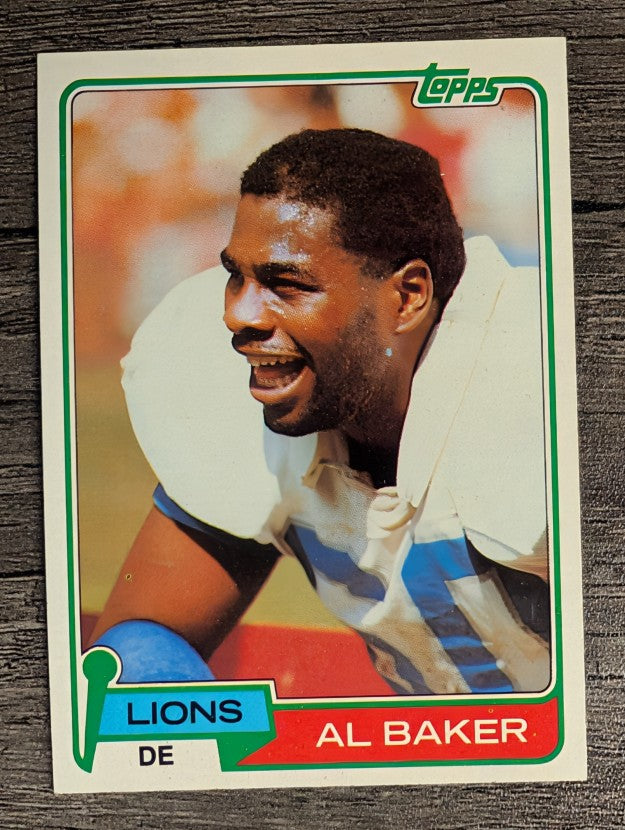 1981 Topps #175 Al(Bubba) Baker