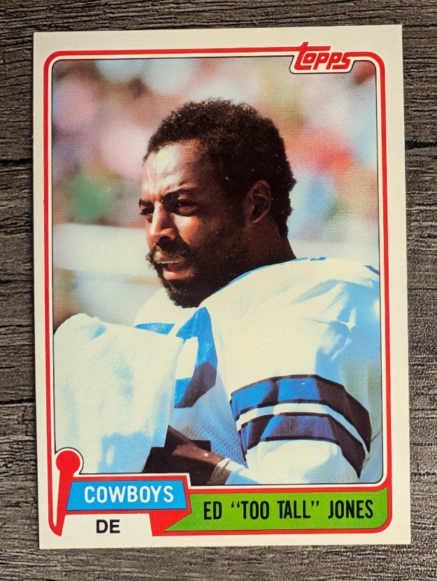 1981 Topps #185 Ed Too Tall Jones