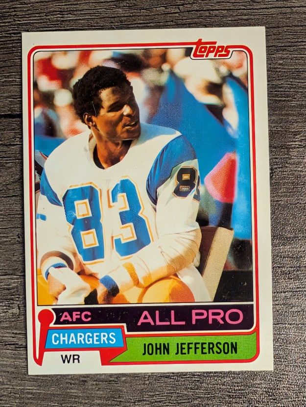 1981 Topps #190 John Jefferson AP