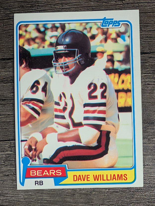 1981 Topps #193 Dave Williams RB RC