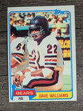 1981 Topps #193 Dave Williams RB RC