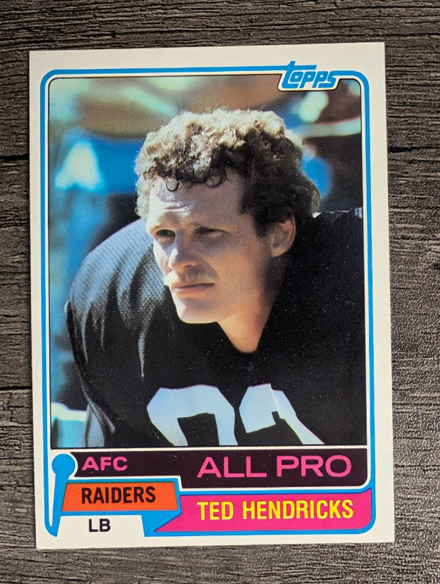 1981 Topps #200 Ted Hendricks AP