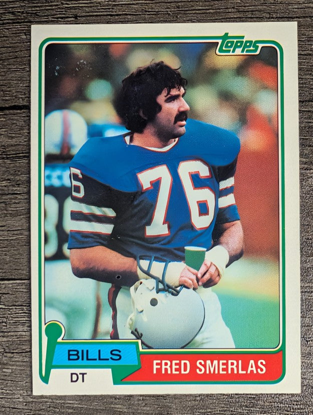 1981 Topps #201 Fred Smerlas RC