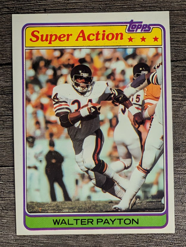1981 Topps #202 Walter Payton SA