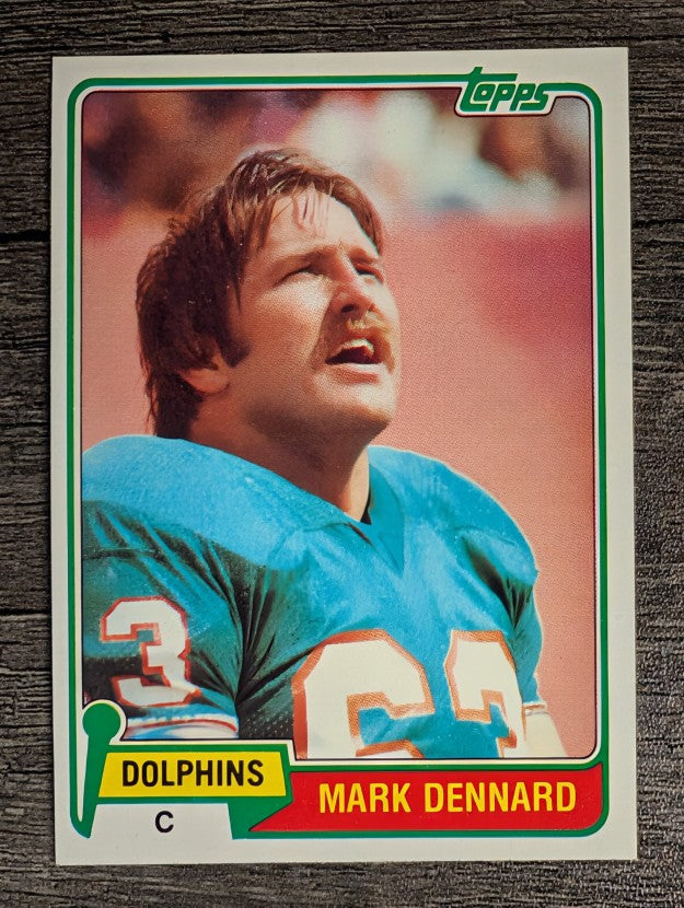 1981 Topps #209 Mark Dennard