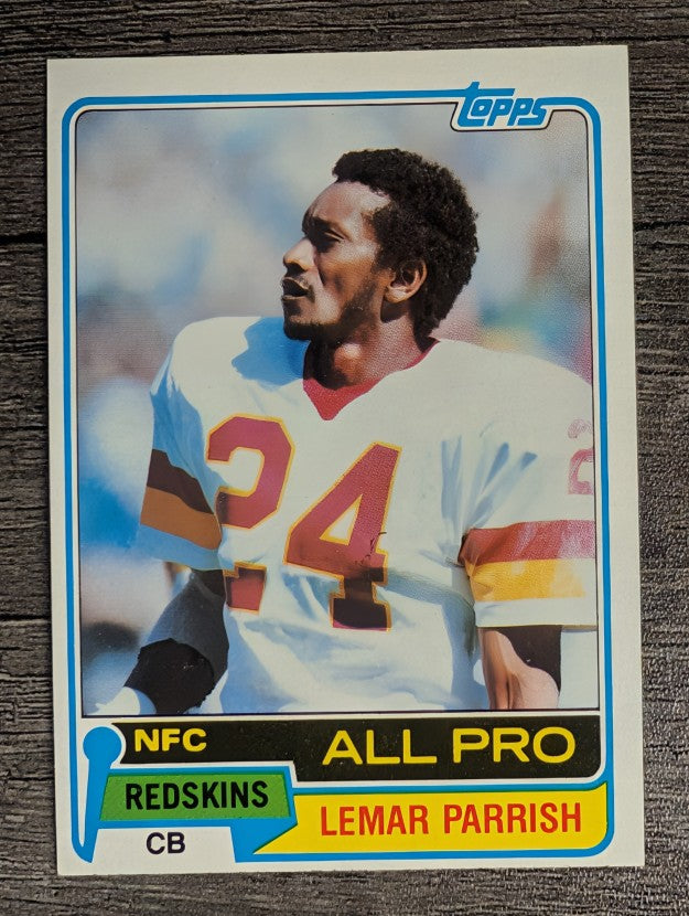 1981 Topps #210 Lemar Parrish